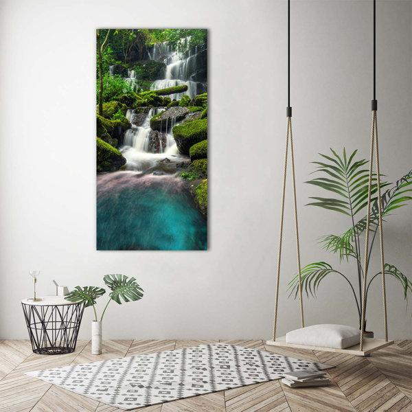 Union Rustic Wasserfall Im Dschungel Kunstdrucke Auf Leinwand